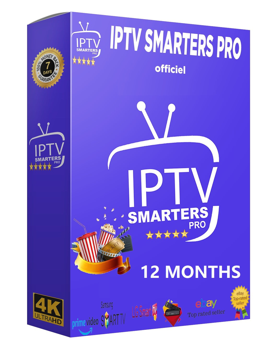 IPTV - IPTV SMARTERS PRO - SMARTERS PLAYER LITE - 구독 12개월